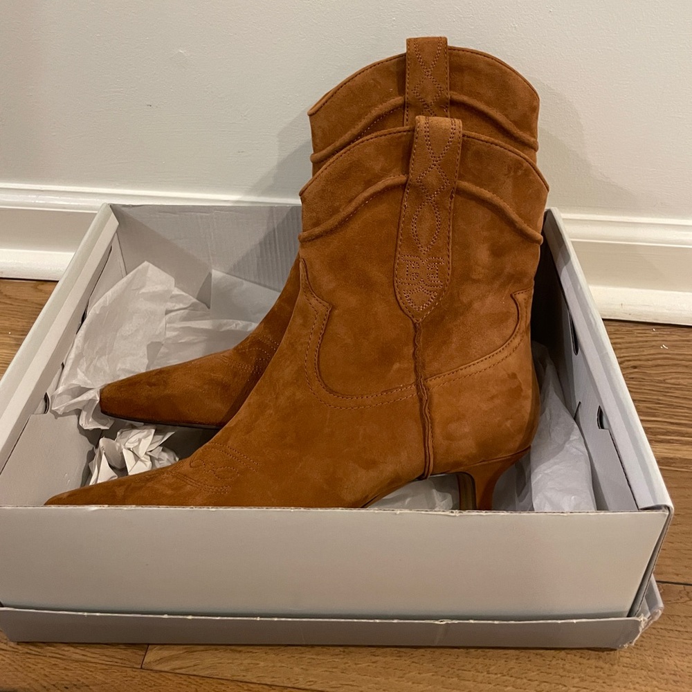 Sam Edelman Heeled Cowboy Boot Size 9
